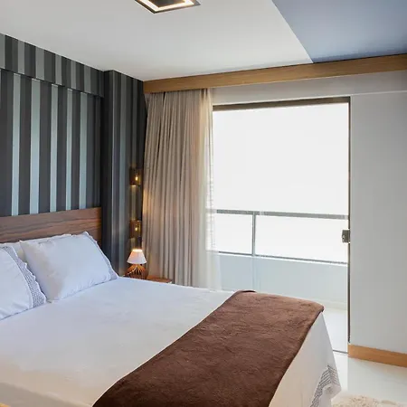 Kalug - VISTA MAR, dois quartos CASAL, suíte com SMART TV, academia e WI-FI 350mbps na Praia dos Milionários Ilhéus Exterior foto